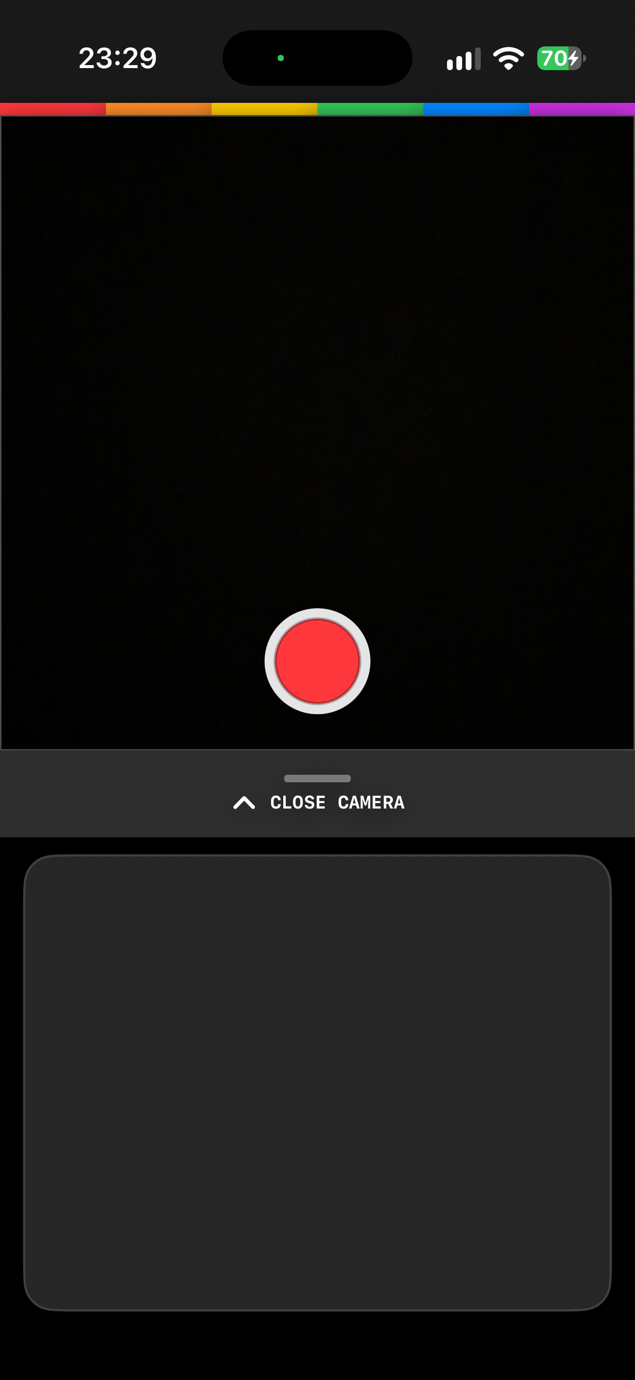 Pull Down Camera Viewfinder